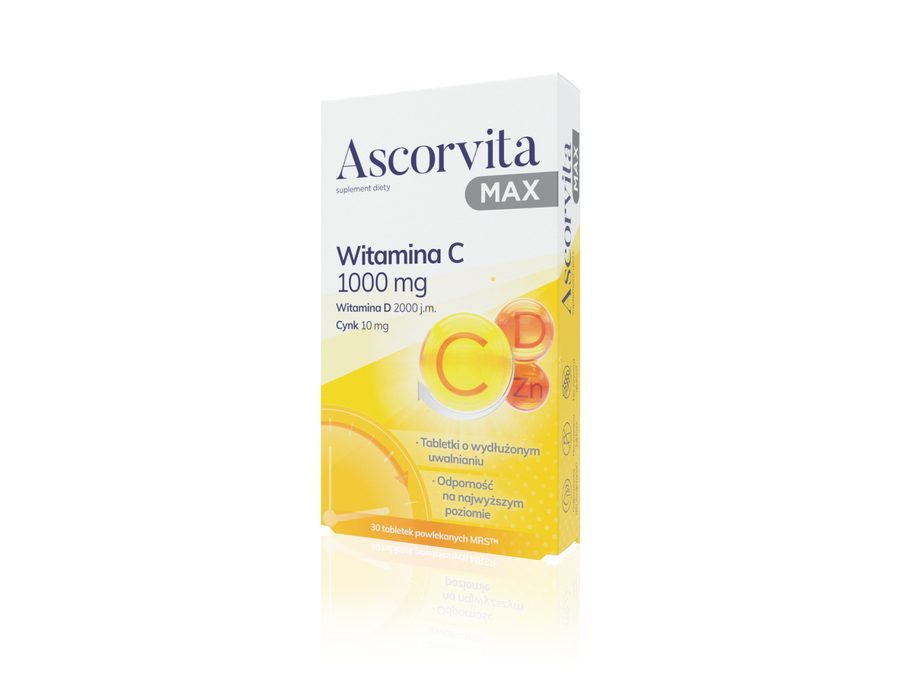 Ascorvita MAX wspomaga odporność